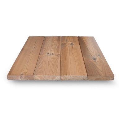 Termo pušies terasinė lygi lenta 26X118X4200
